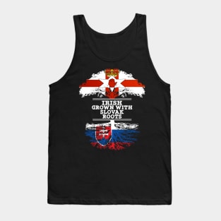 Northern Irish Grown With Slovak Roots - Gift for Slovak With Roots From Slovakia Tank Top